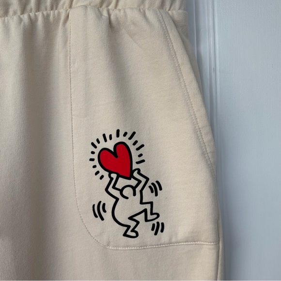 •Keith Haring• Women's Graphic Jogger Sweatpants - Size XXL - Picture 5 of 9
